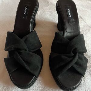 Women’s DKNY size 7 sandal with 2.5” heel